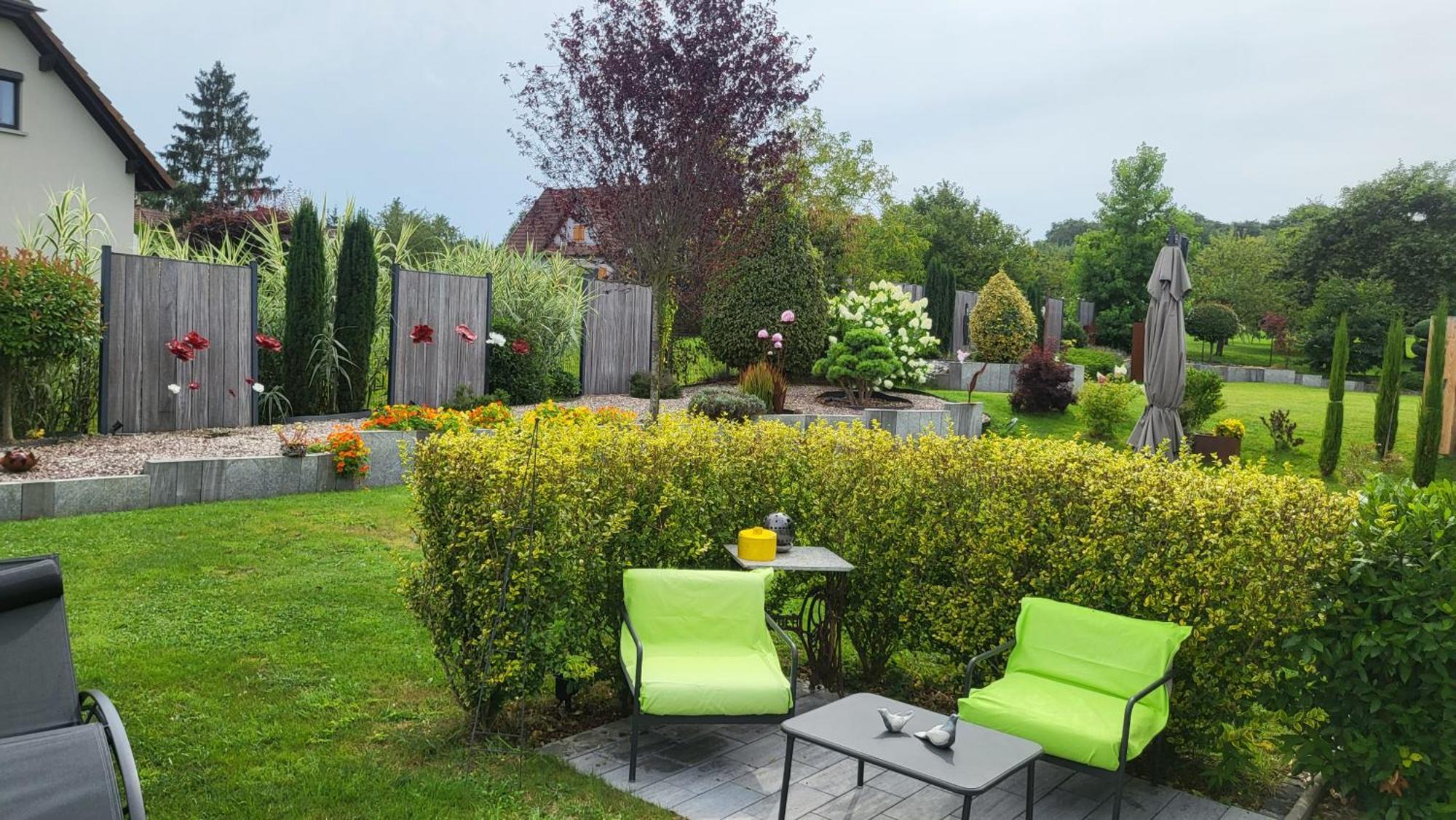 Bed and Breakfast Le Jardin Des Pies Manspach Exterior foto