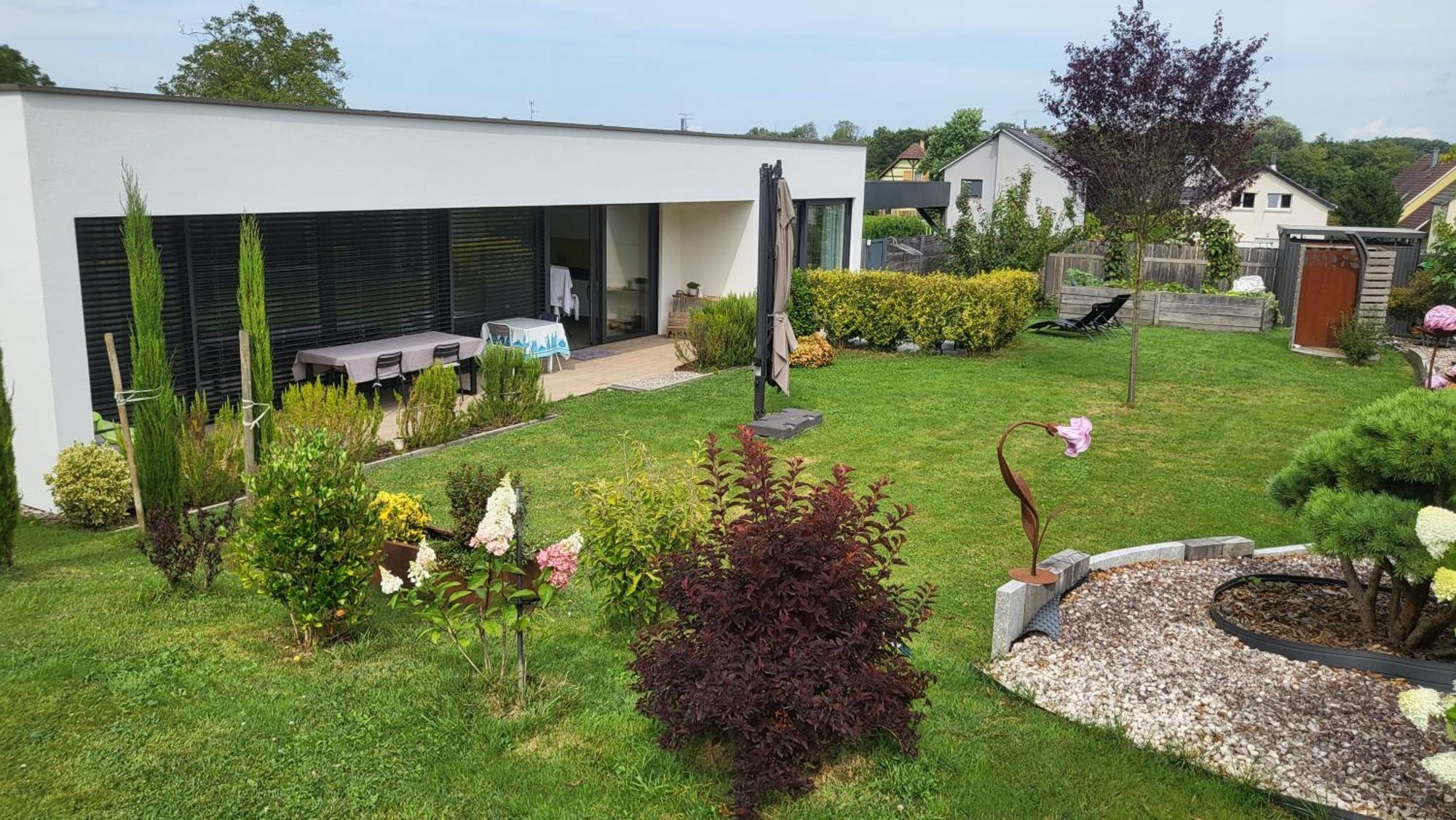 Bed and Breakfast Le Jardin Des Pies Manspach Exterior foto